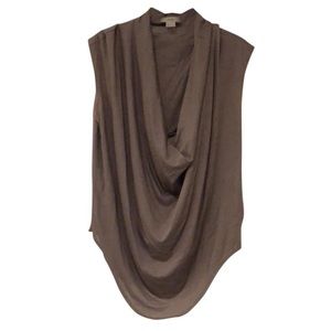 HELMUT Helmut Lang Draped Top, Sz S